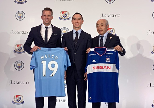 Yokohama F.Marinos have signed a partnership deal with Melco Resorts & Entertainment Japan.