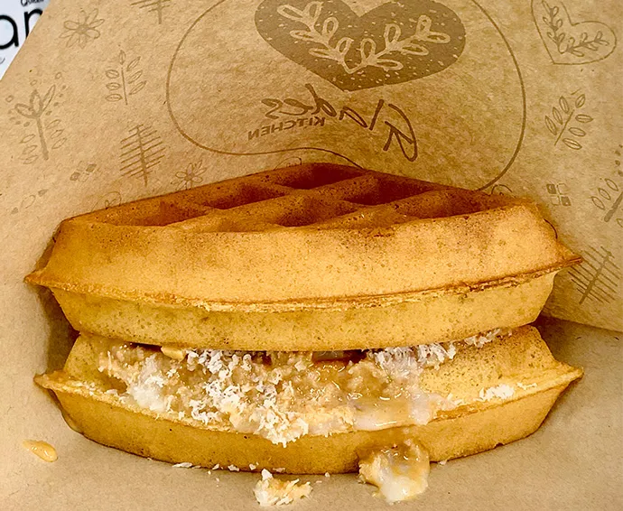 香港風オリジナルワッフル