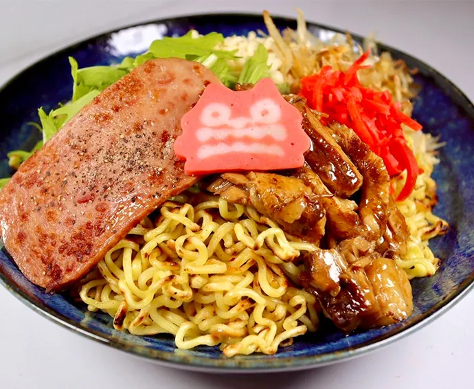 龍球スペシャル塩焼きそば