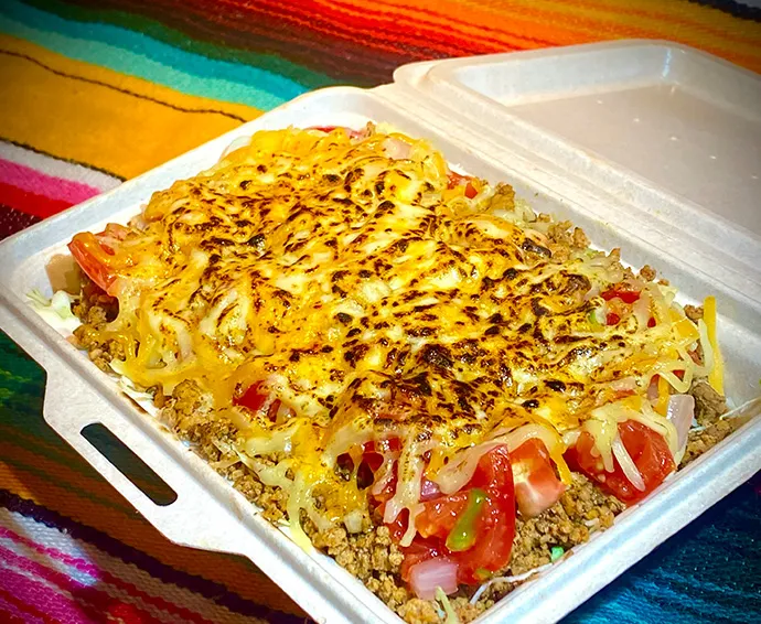 炙りチーズタコライス