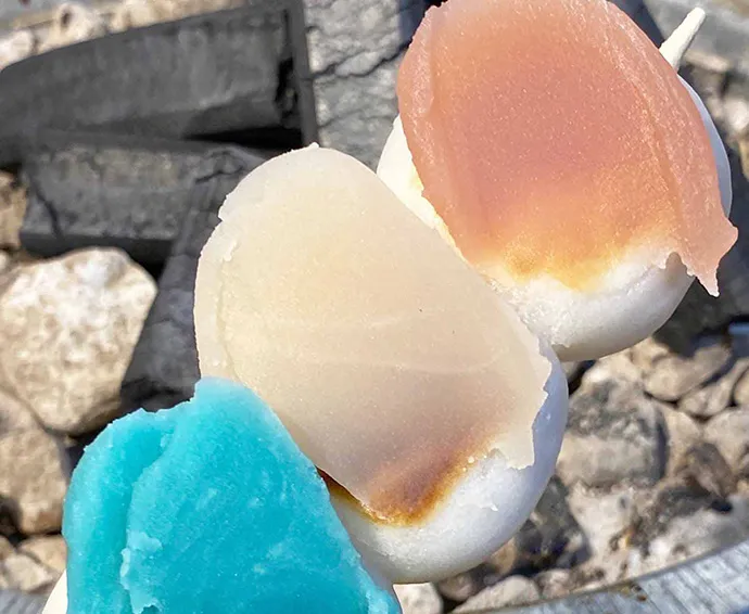 トリコロールだんご