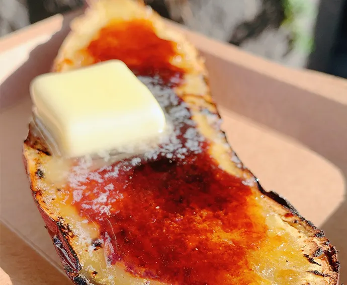 焼き芋ブリュレ バターのせ