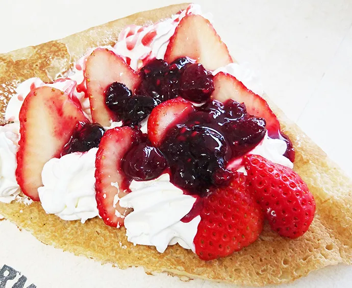 イチゴとベリークリーム