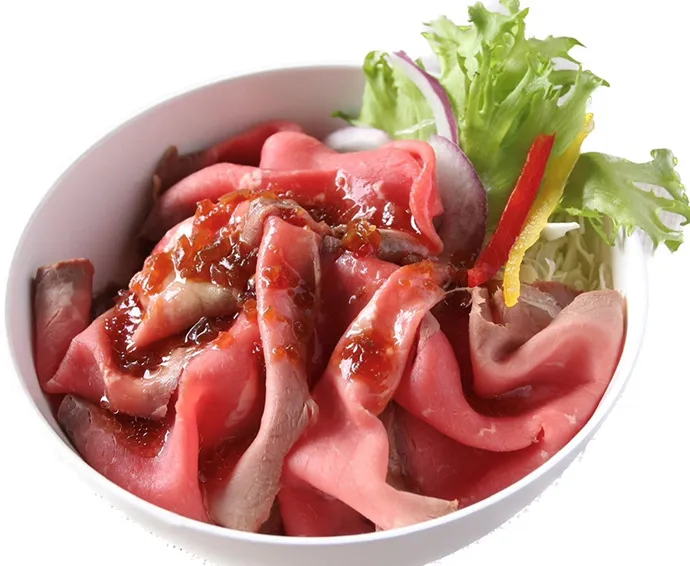 炙り牛たたき丼