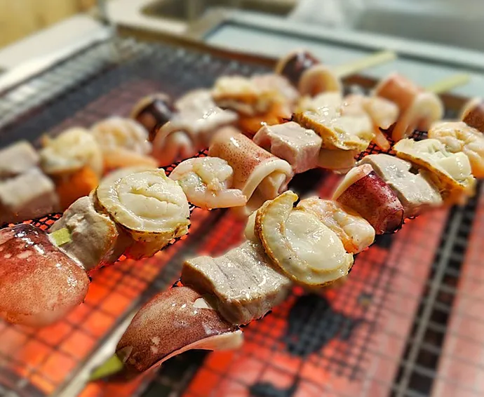 プレミアム海鮮串