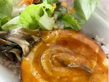 チャーシュー丼のスタジアムグルメ