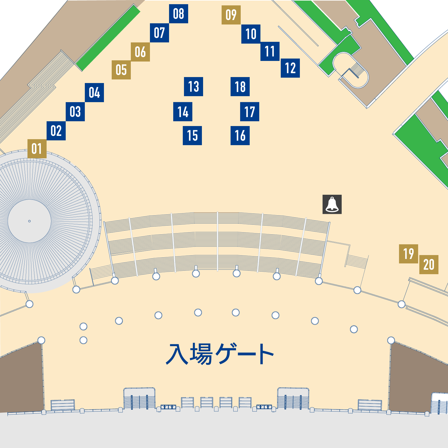 トリコロールランドマップ