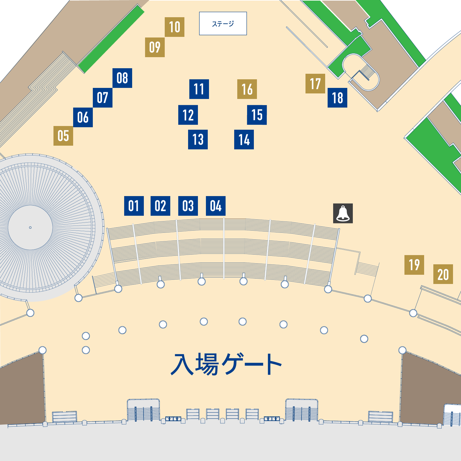 トリコロールランドマップ