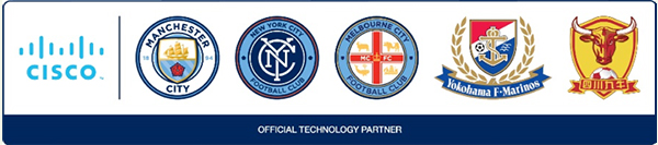 CITY FOOTBALL GROUP ANNOUNCES NEW GLOBAL PARTNERSHIP WITH CISCO