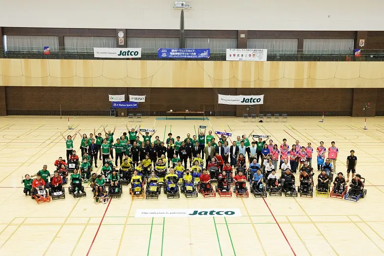 電動車椅子サッカー大会協賛