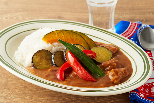 チキンと野菜のカレー