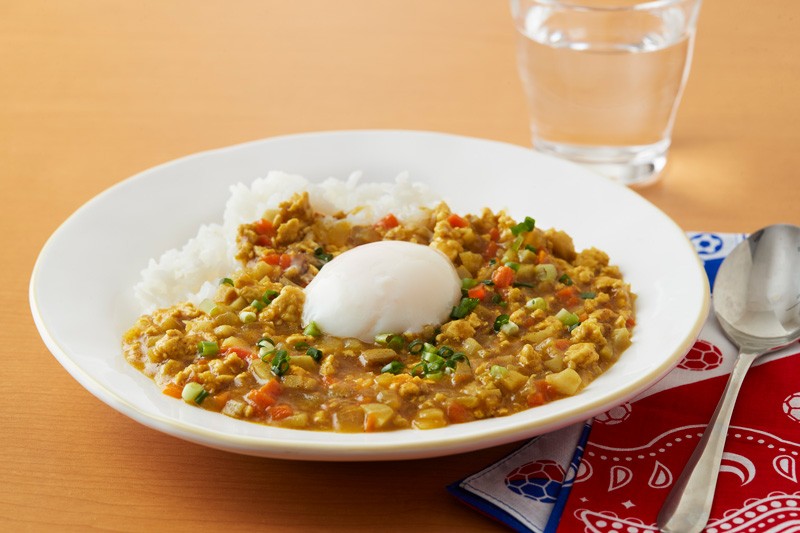 和風キーマカレー