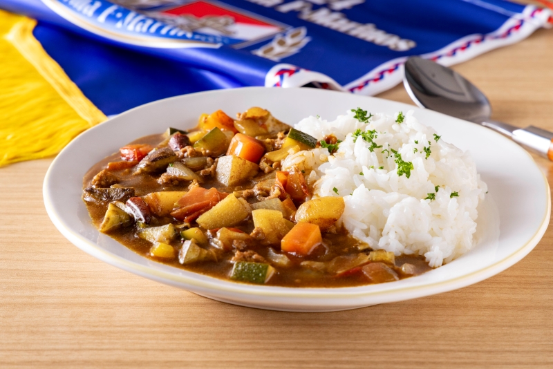 野菜と挽肉のカレー
