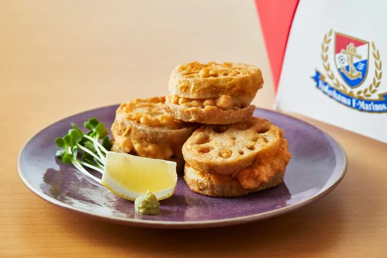 「れんこんのはさみ揚げ」