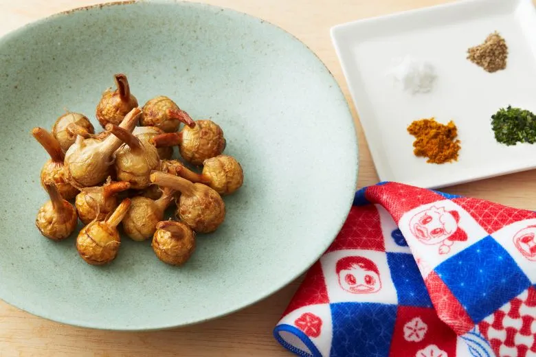 くわいの素揚げ（埼玉県）