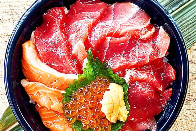 鮭虎丼
