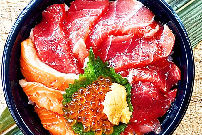 鮭虎丼