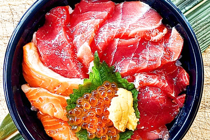鮭虎丼
