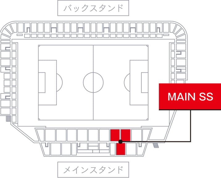 ニッパツ三ツ沢球技場 座席図