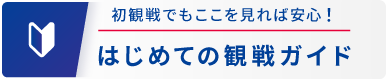 はじめての観戦ガイド