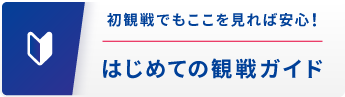 はじめての観戦ガイド